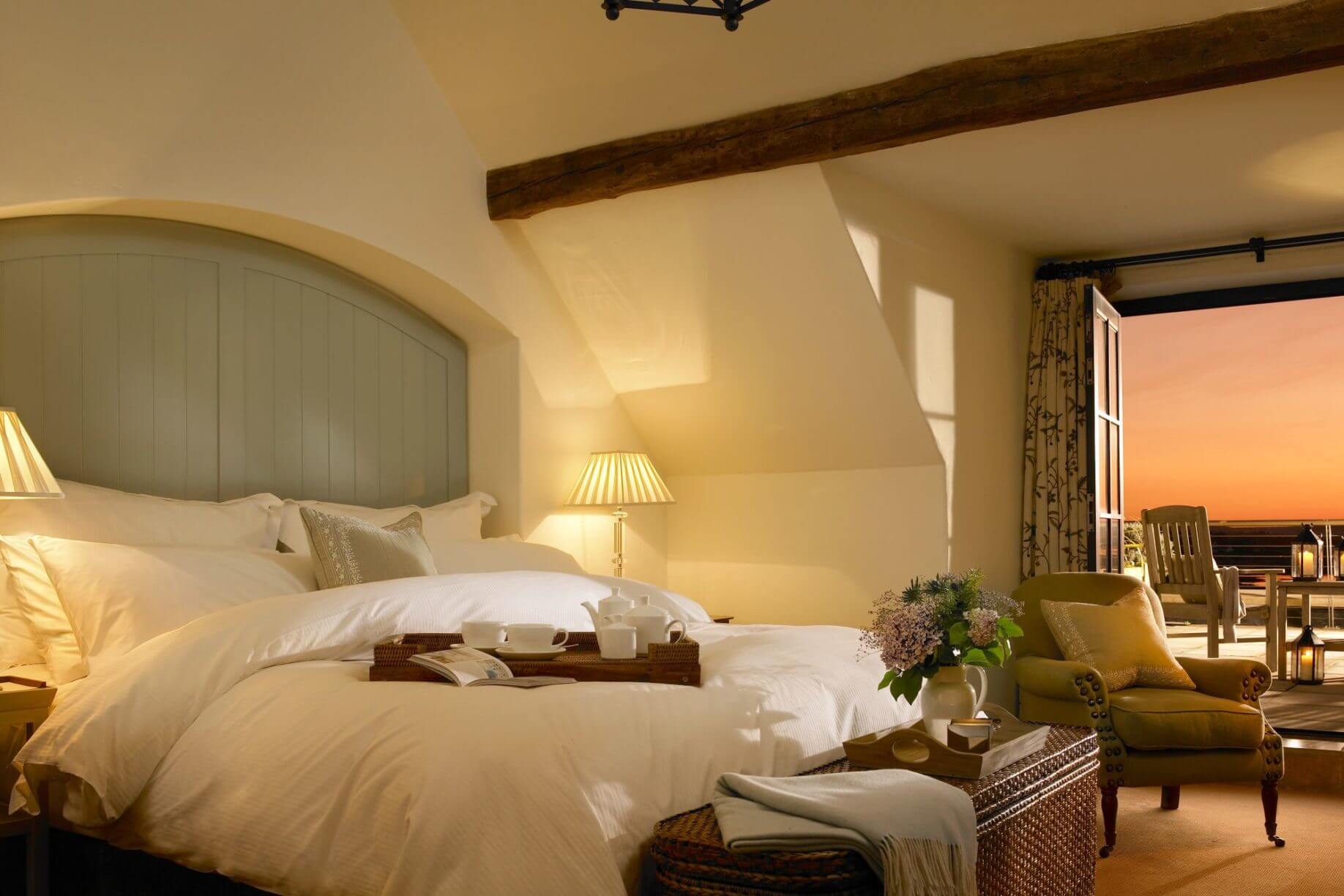 Luxuriously decorated one-bedroom suite at Trump Doonbeg Resort