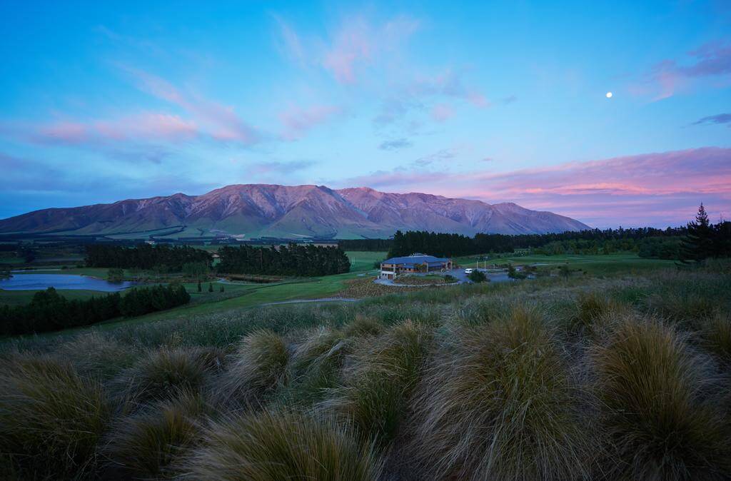 Twilight over Terrace Downs Resort