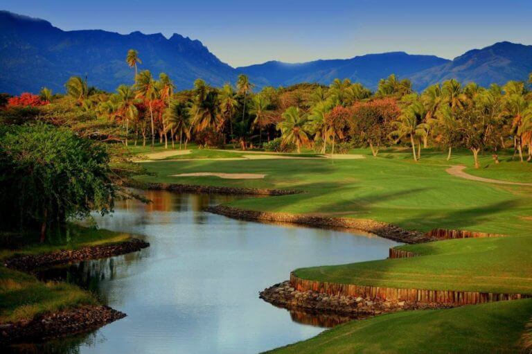 Denarau golf course landscape