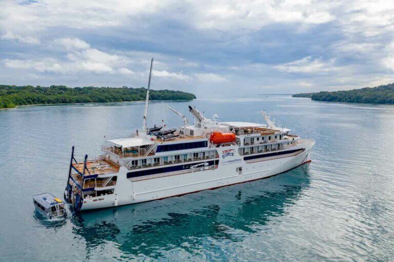 Coral Adventurer cruise ship