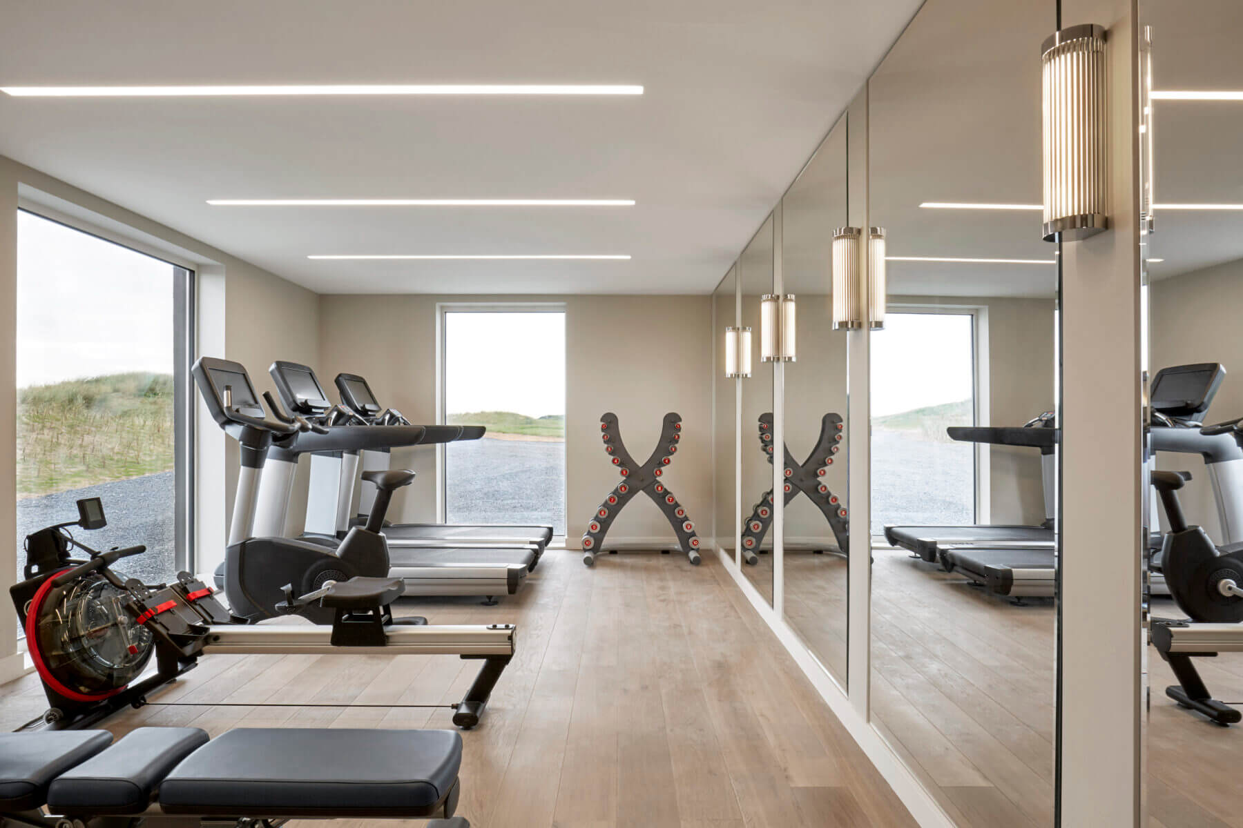 Gymnasium at The Machrie