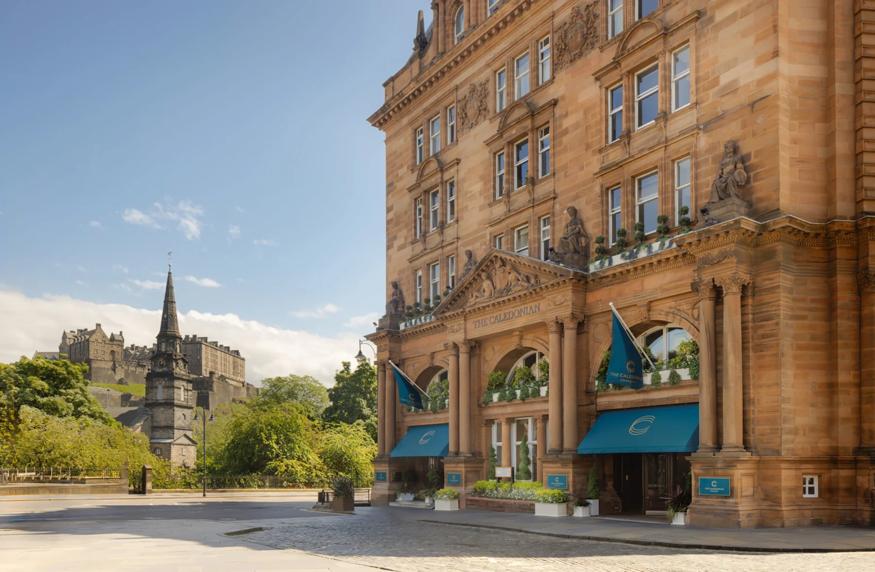 The Caledonian Hotel Edinburgh Exterior