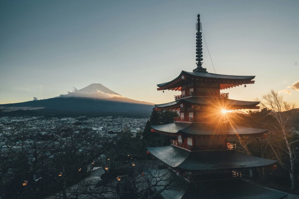 Japan landscape