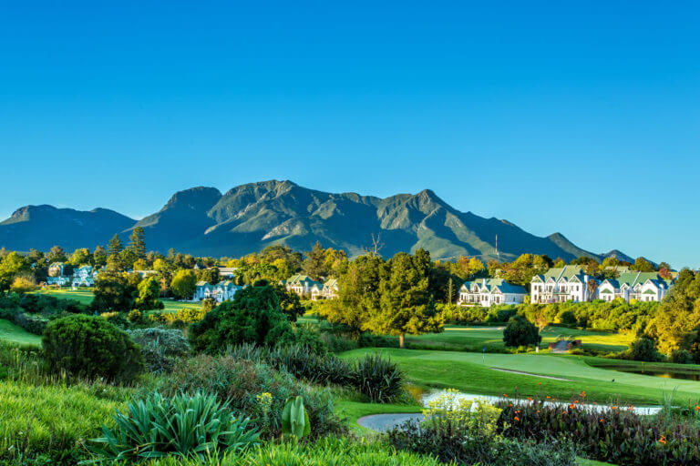 Overlooking The Montagu Course, Fancourt Resort, The Garden Route, South Africa