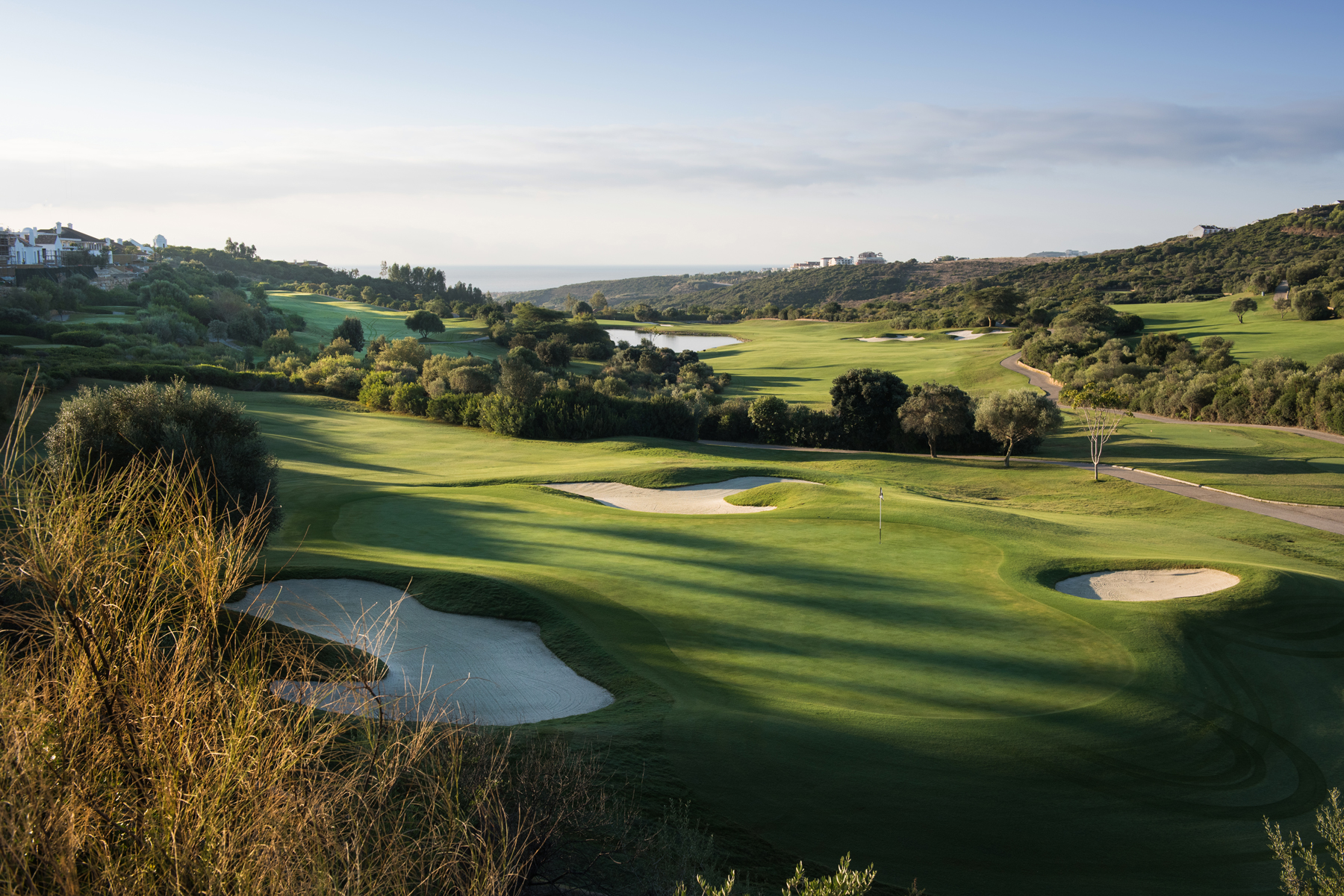 Finca Cortesin 2nd hole, Finca Cortesin, Casares, Malaga, Spain