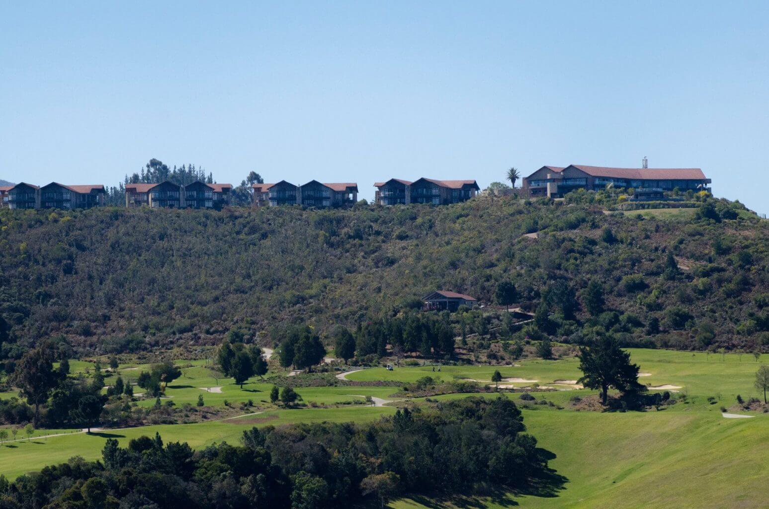 Simola Estate buildings overlooking The Jack Nicklaus Signature Golf Course
